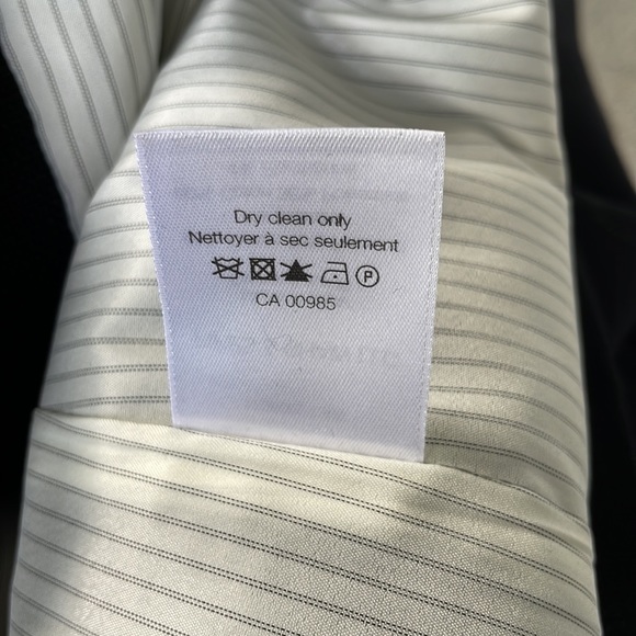 Veronica Beard black cotton oversized double breasted sleeveless vest size 4 - Picture 12 of 16